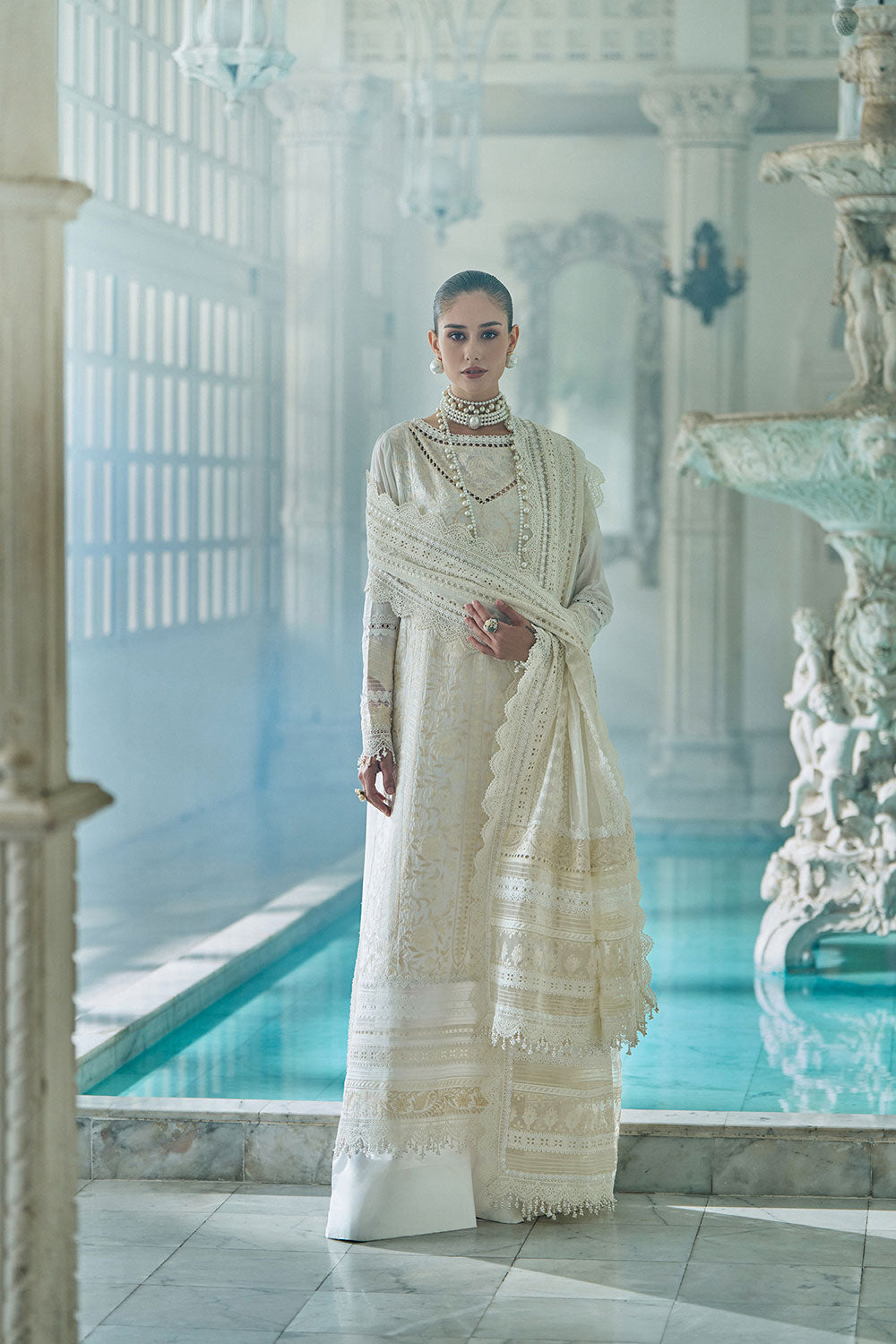 Design 9A Luxury Lawn Eid Edition 2026 Unstitched