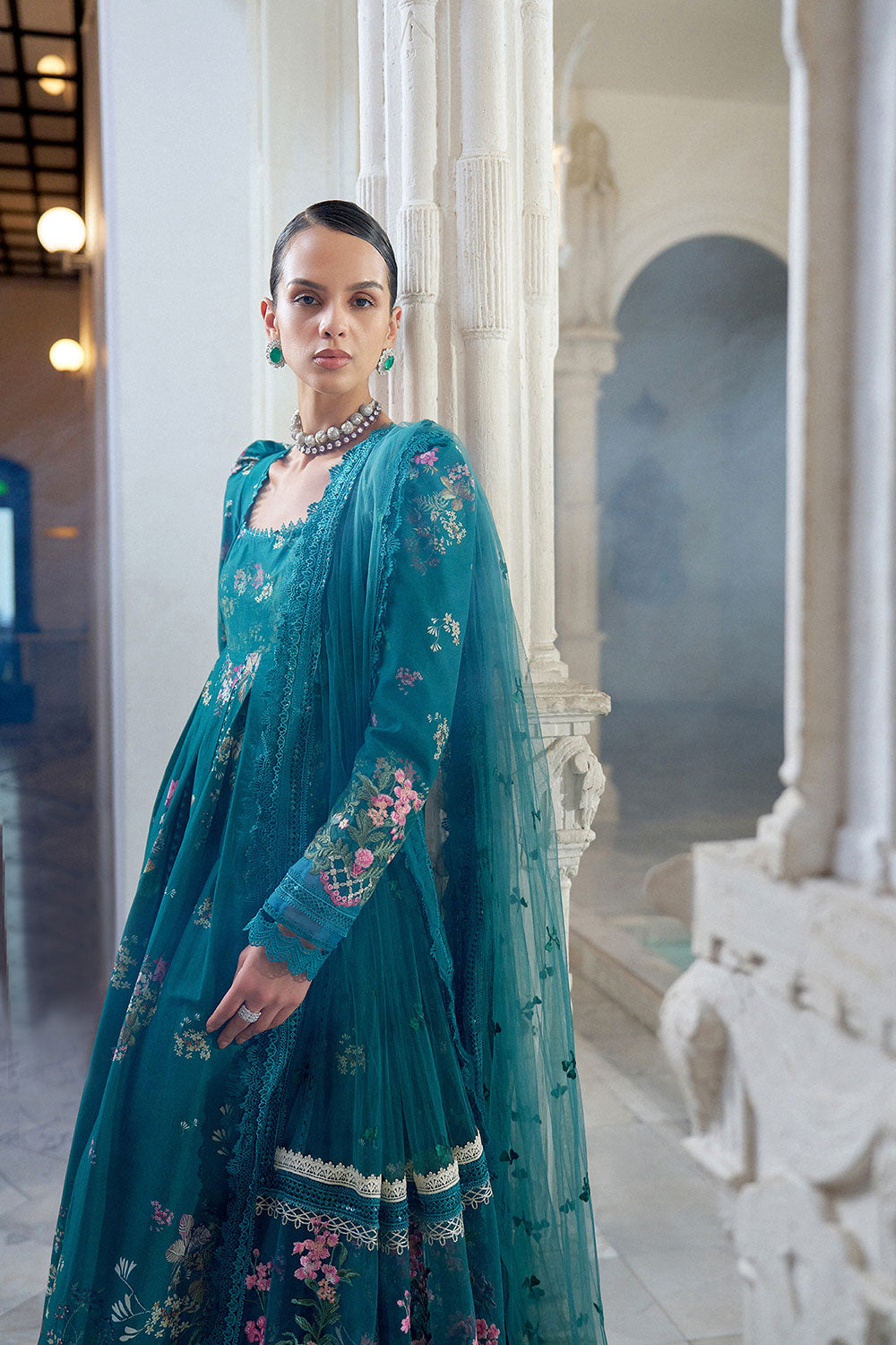 Design 10B Luxury Lawn Eid Edition 2026 Unstitched