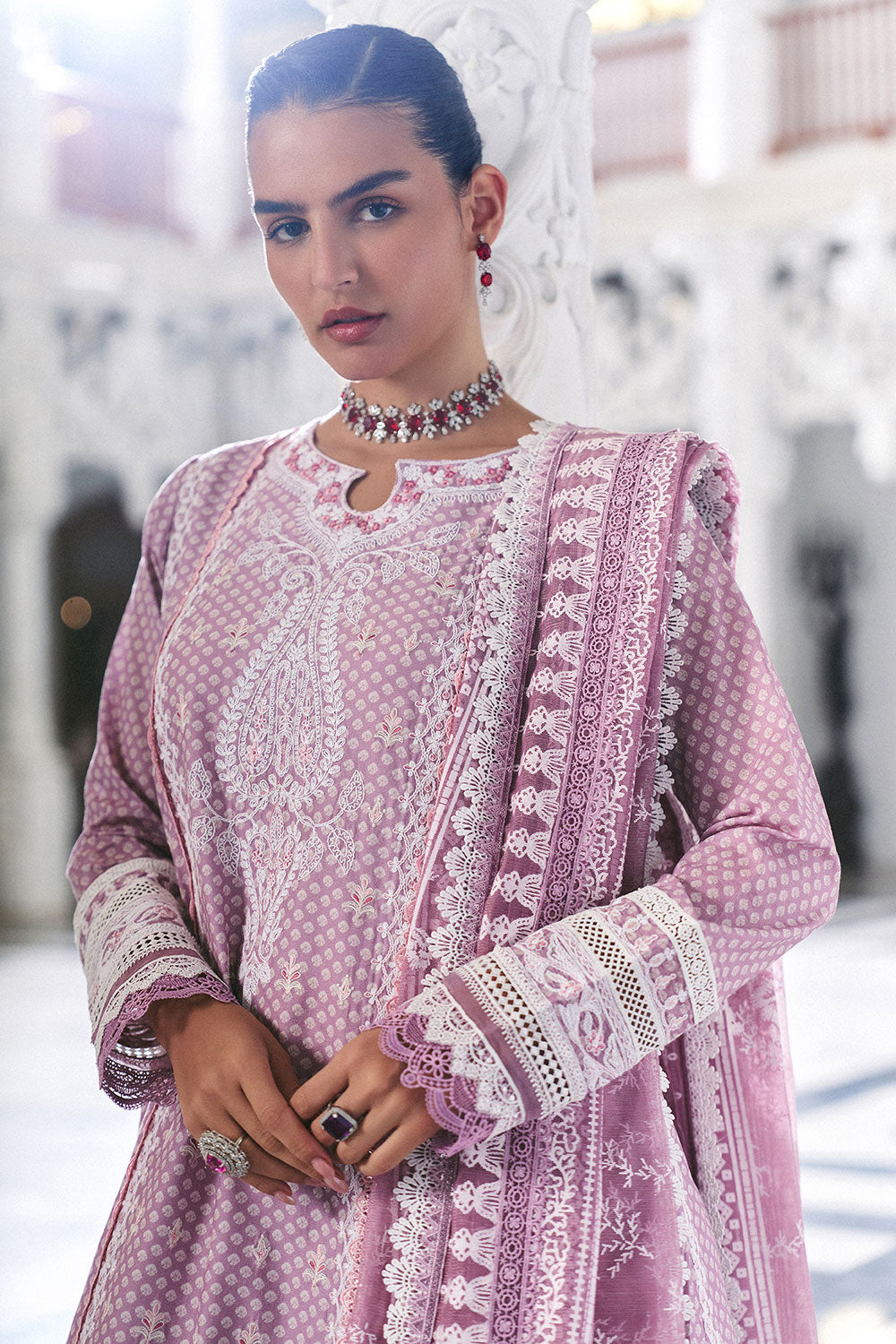 Design 11B Luxury Lawn Eid Edition 2026 Unstitched