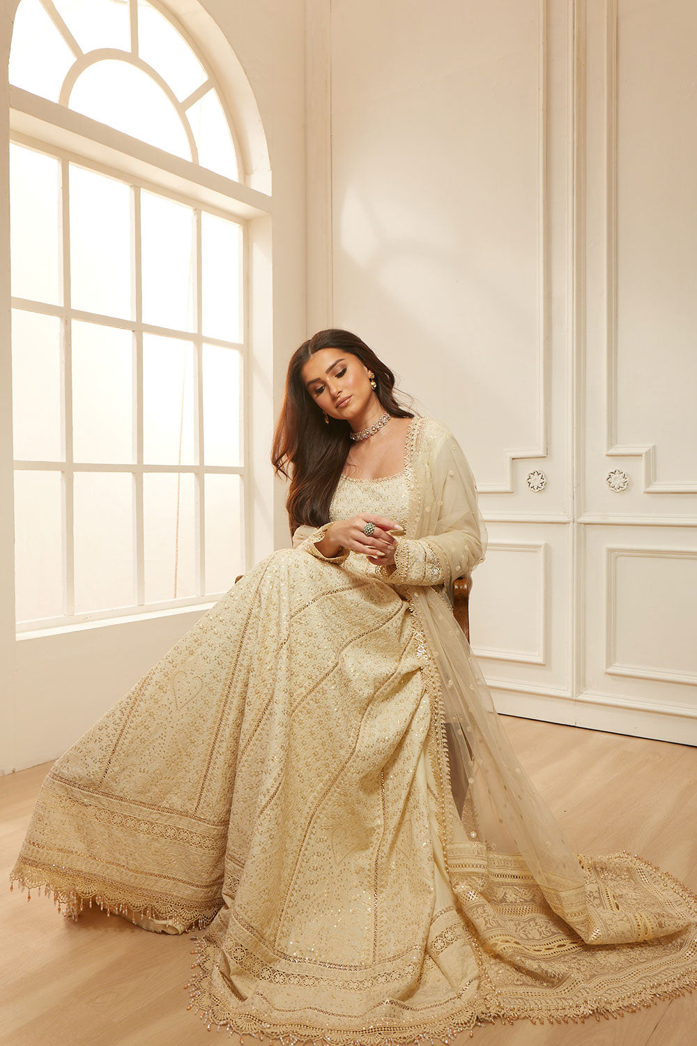 Design 1A Luxury Lawn Eid Edition 2026 Unstitched