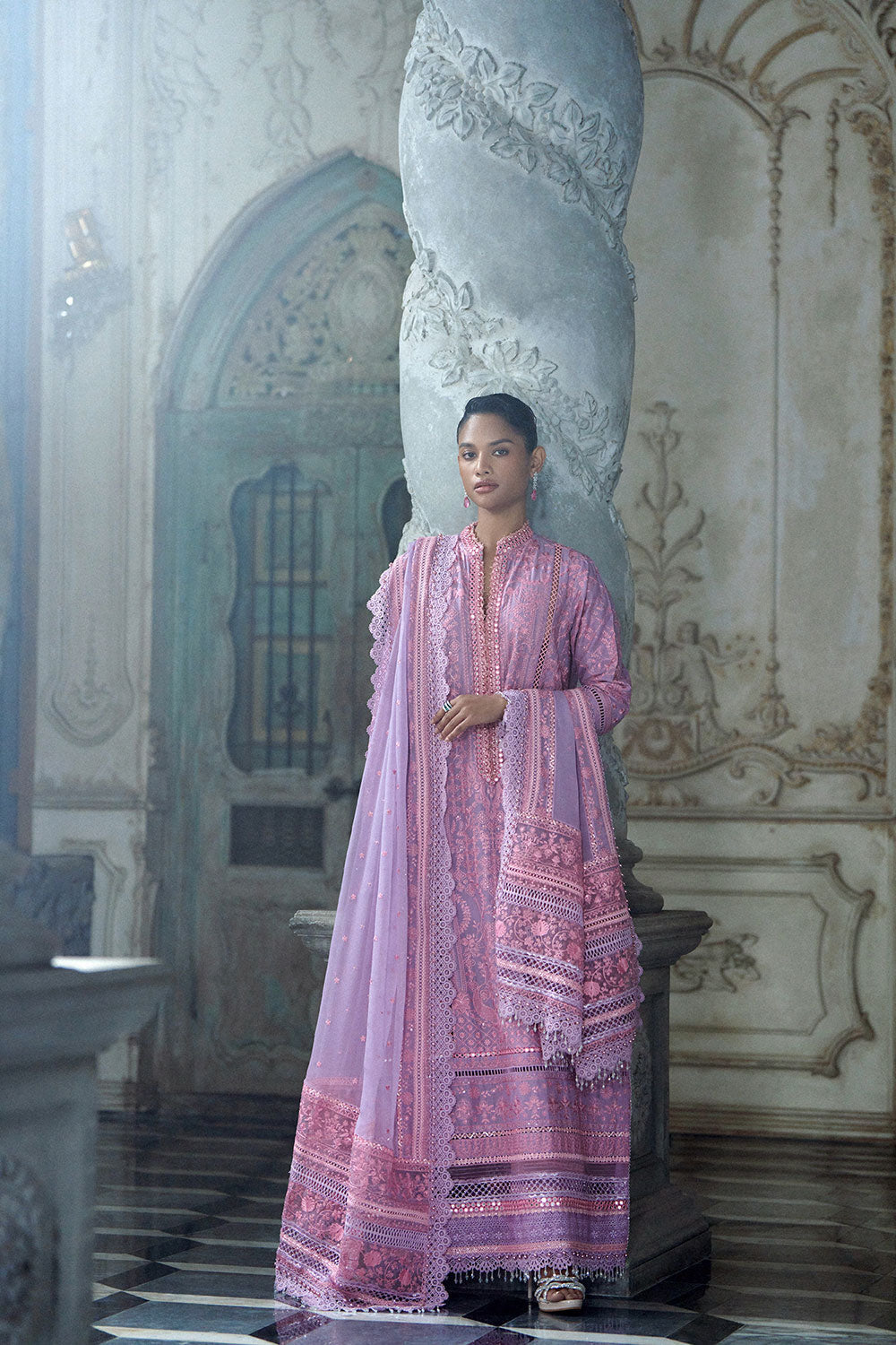 Design 2A Luxury Lawn Eid Edition 2026 Unstitched