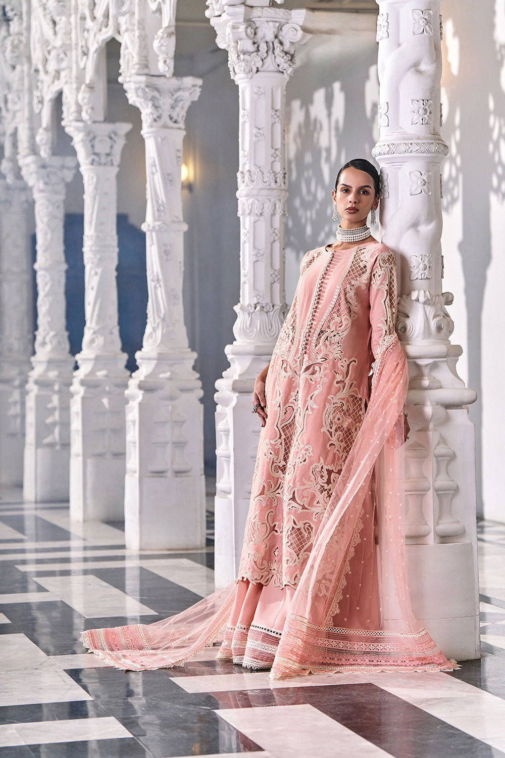 Design 5B Luxury Lawn Eid Edition 2026 Unstitched